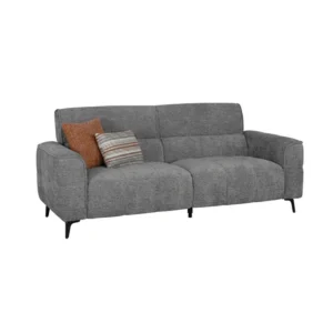 Mirua Sofa Light Grey Fabric 3seater