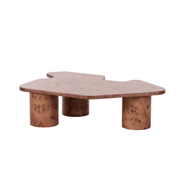 1054810 Ohio Coffee Table White Poplar Veneer L101cm