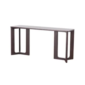 Orla Console Table Ash Wood and Walnut Veneer
