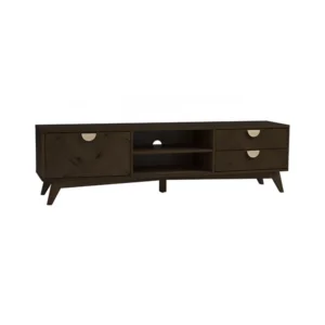 Loftus TV Cabinet Malaysian Oak MDF Oak Veneer Smoked Oak