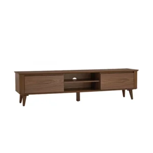 Dover TV Cabinet 109/113 Cocoa Leg Walnut Body 1.8M