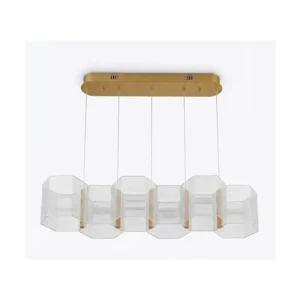(AL) CL DJT 9269-6 DropLamp Brushed Gold