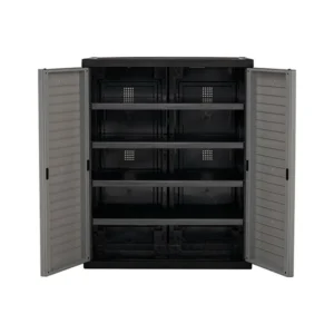 Shoe Cabinet Optimus Grey Black