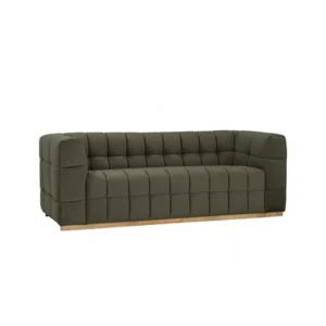 Monroe Sofa 102/3694 Natural/Leaf Green Fabric 3seater