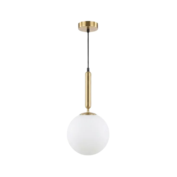 1052199 (OM) HK P25013 Drop Lamp White/ Copper