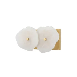 (OM) JC HX-Y0024-2 WallLamp Copper/Alabaster