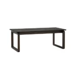 Dorset Coffee Table 109/166 Cocoa Leg Marble Top