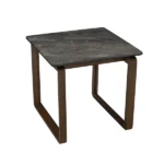 Dorset End Table 109/166 Cocoa Leg Marble Top