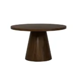Alorin Round Dining Table MDF/Mindy Veneer/Malaysian Oak 109 Coc 6s