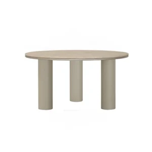 Hiri Round Coffee Table MDF Melamine 1334/188 Beige/Beige Marble