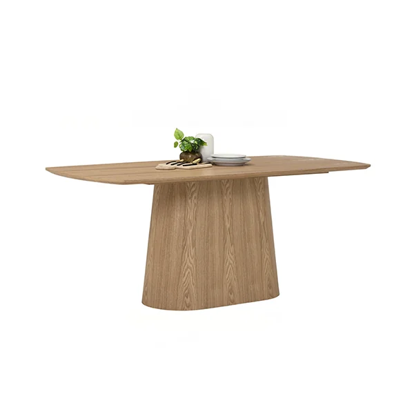 Vigora Rectagular Dining Table MDF Ash Veneer 102 Natural 8seater
