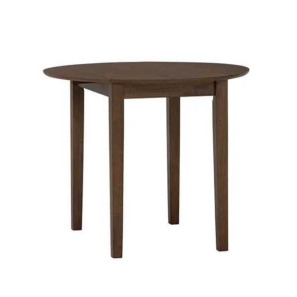 Effie Rectangular Extendable Dining Table Malaysian Oak MDF Ash Veneer 109 Cocoa 2seater