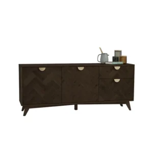 Loftus Sideboard Malaysian Oak MDF Oak Veneer 1001 Smoked Oak