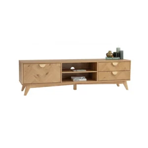 Loftus TV Cabinet Malaysian Oak MDF Oak Veneer 102/112 Natural/Oak