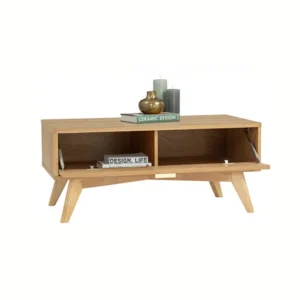 Loftus Coffee Table Malaysian Oak MDF Oak Veneer 102/112 Natural/Oak