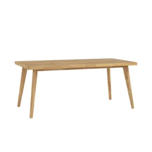 Loftus Rec Dining Table MO MDF Oak Veneer 102/112 Natural/Oak 8seater
