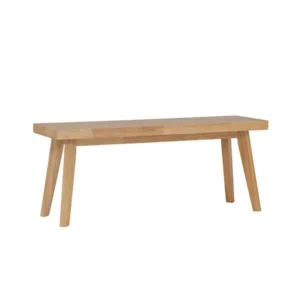 Loftus Bench Malaysian Oak MDF Oak Veneer 102/112 Natural/Oak 2seater
