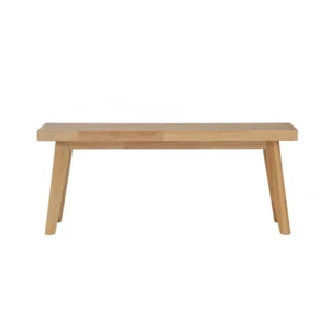 Loftus Bench Malaysian Oak MDF Oak Veneer 102/112 Natural/Oak 2seater