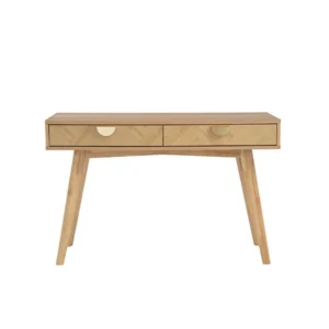 Loftus Working Desk Malaysian Oak MDF Oak Veneer 102/112 Natural/Oak