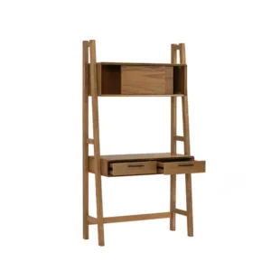 Toronto Wall Desk Malaysian Oak MDF Acacia Veneer 1802 Light Tennessee Walnut