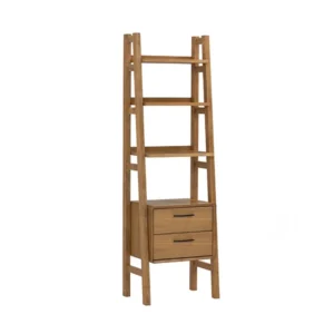 Toronto Open Bookcase MO MDF Acacia Veneer 1802 Light Tennessee Walnut