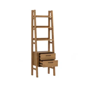 Toronto Open Bookcase MO MDF Acacia Veneer 1802 Light Tennessee Walnut
