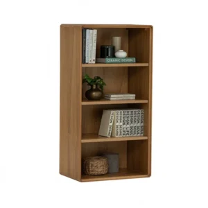Toronto Bookcase MO MDF Acacia Veneer 1802 Light Tennessee Walnut
