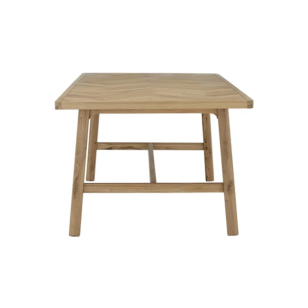 Merton Rectangular Dining Table Malaysian Oak/Veneer 1810 Natural Oak 8seater