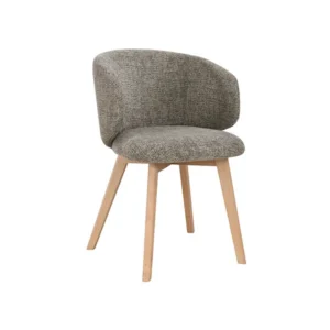 Adora Dining Chair Beech 102/80032 Natural Stone Grey Verde Fabric