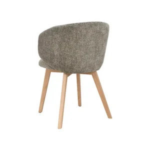Adora Dining Chair Beech 102/80032 Natural Stone Grey Verde Fabric