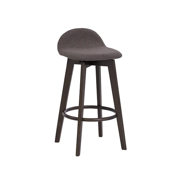 1043459-a Mora Bar Chair 117/6514 Dark Chestnut/Chestnut Fabric