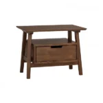 Keva Bedside Table 109 Cocoa
