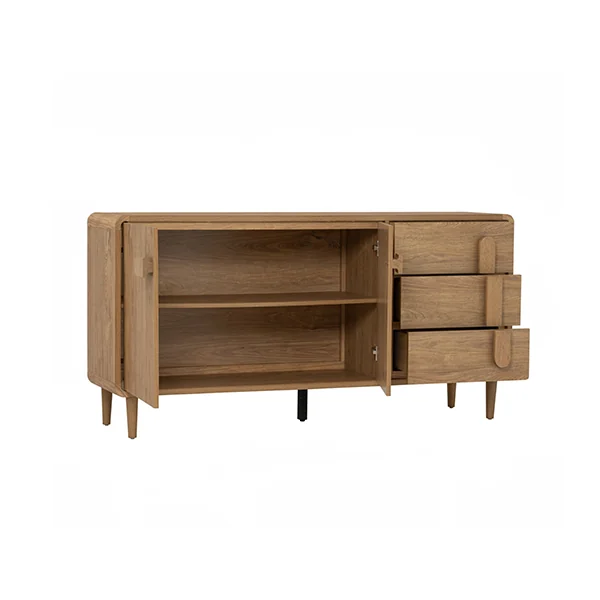 Lome Sideboard 102/173 Natural/Oak Wood 1.6M