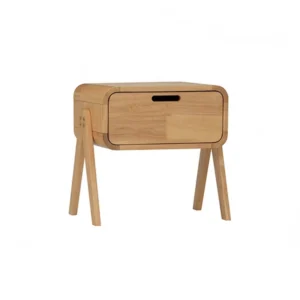 Angus Bedside Table 102 Natural 1drawer