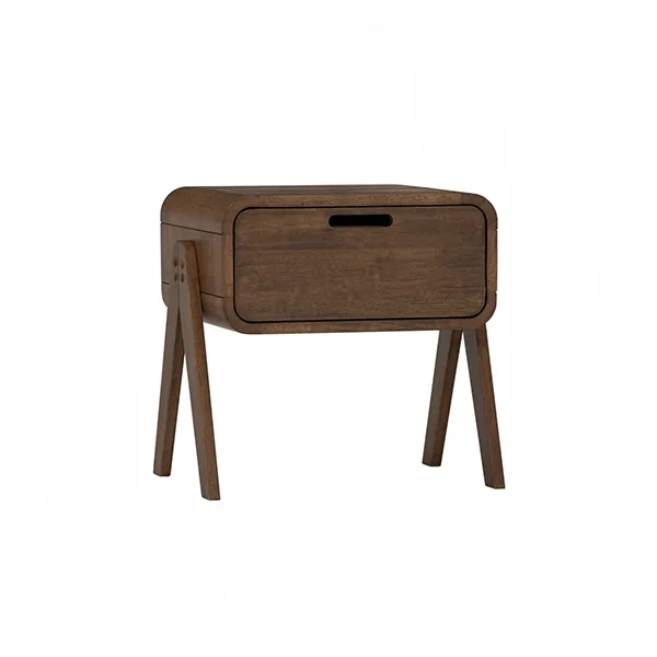 Angus Bedside Table 109 Cocoa 1drawer