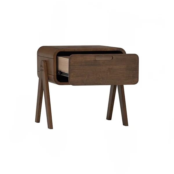 Angus Bedside Table 109 Cocoa 1drawer